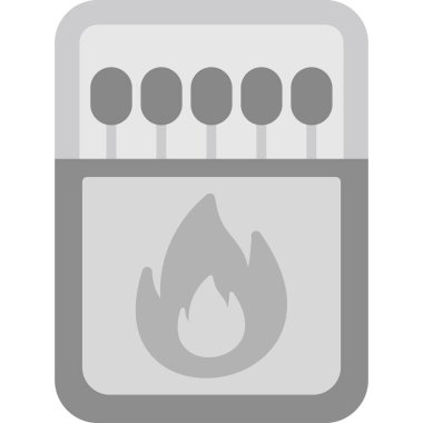 Modern b 'nin vektör illüstrasyonu simge ateşinden yoksun