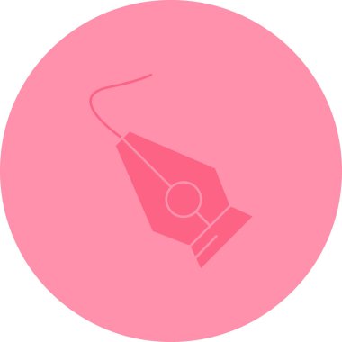 Pusula. Web simgesi basit tasarım