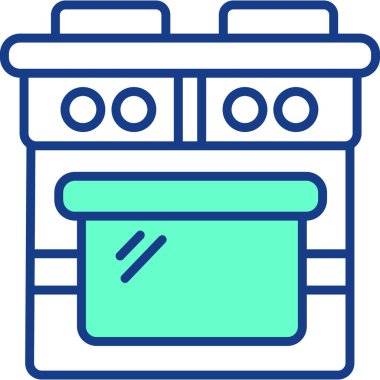 buzdolabı simgesi, modern tasarım illüstrasyon tasarımı