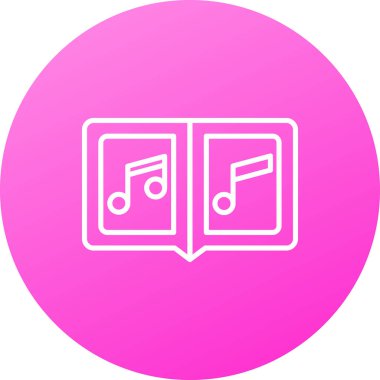 vektör müzik Not simgesi