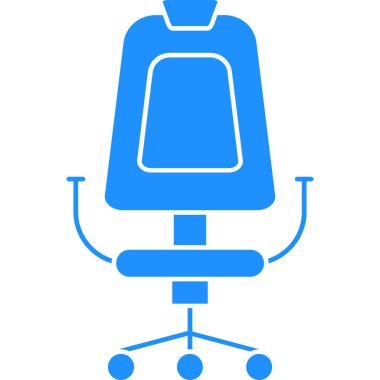 Sandalye masası simgesi - taslak biçimi