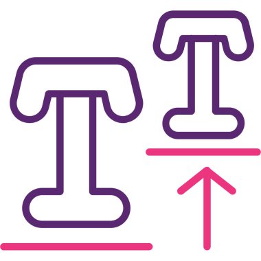 Tek bir izole simgenin vektör illüstrasyonu