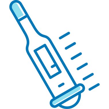 termometre simgesi modern vektör çizimi