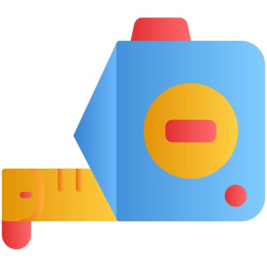 kamera fotoğrafçılık simgesi düz stil