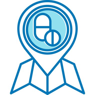 Madalya. Web simgesi basit illüstrasyon