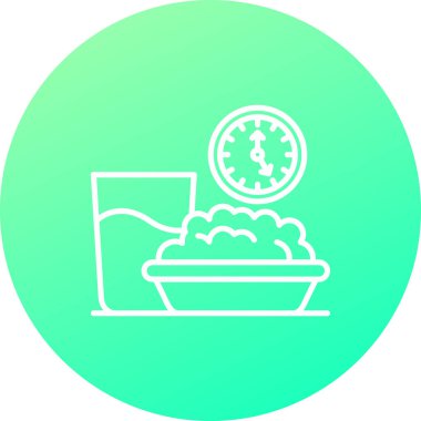 Gıda simgesinin vektör illüstrasyonu