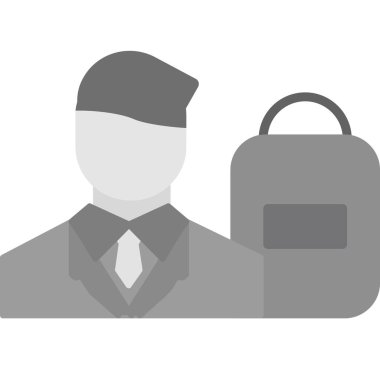 Bir iş adamının vektör çizimi