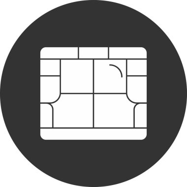 Kredi kartı simgesi vektörü