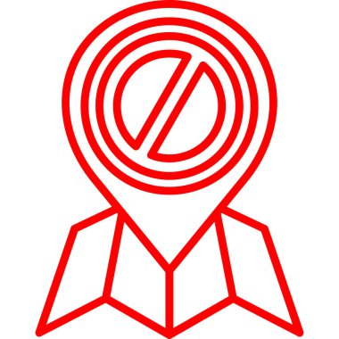 Tek izole edilmiş simgenin vektör illüstrasyonu