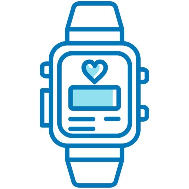 İzle. Web simgesi basit illüstrasyon