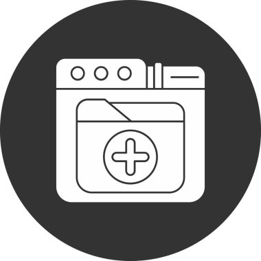 Modern eğitim ikonunun vektör illüstrasyonu