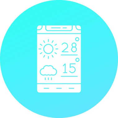 hava simgesi vektör illüstrasyonu