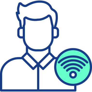 wifi simgesi, modern tasarım illüstrasyon tasarımı