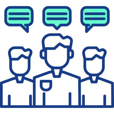 Müşteri servisi. Basit resimleme