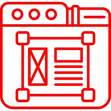 Takvimin vektör illüstrasyonu, simge