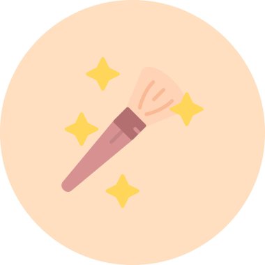 Kalemle fırçanın vektör çizimi