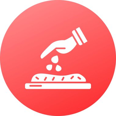 ekmek ikonu vektör illüstrasyonu