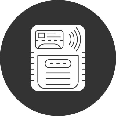 Modern simgenin vektör illüstrasyonu