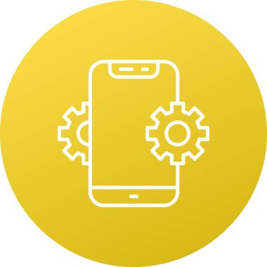 seo modern simgesinin vektör illüstrasyonu