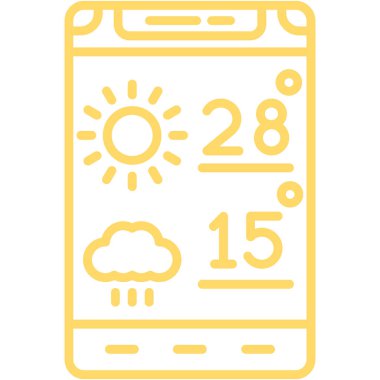 hava takvimi vektör illüstrasyonuName