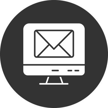 e- posta iletisi vektör illüstrasyonu