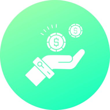 Paranın vektör simgesi, finans kavramı