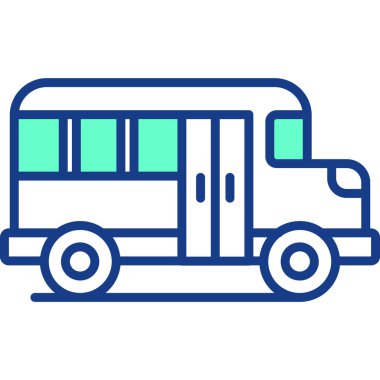 Kamyon. Web simgesi basit illüstrasyon