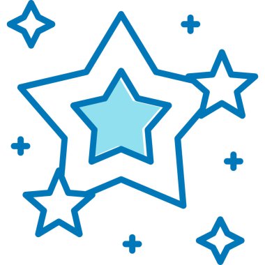 Yıldız. Web simgesi basit illüstrasyon