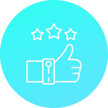 Bir simgenin vektör illüstrasyonu