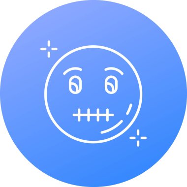 emoji yüzünün vektör illüstrasyonu