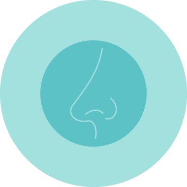 Kadın siluetinin vektör illüstrasyonu