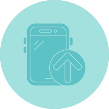 Telefon ikonu. vektör illüstrasyonu.