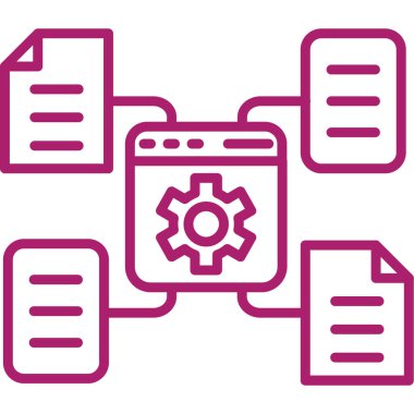 veritabanı simgesi, vektör resimleme