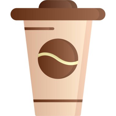 Kahve fincanı sıcak kahve ile