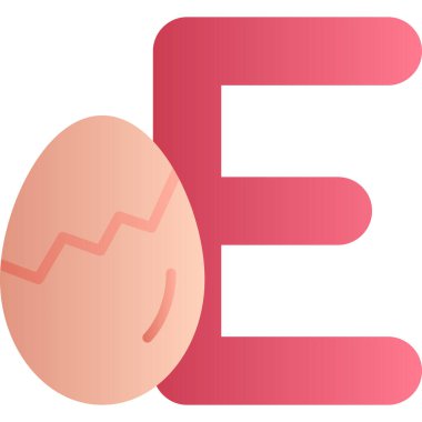 Yumurta Simgesi, Vektör illüstrasyonu