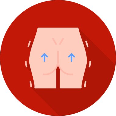 Vücut ağrısı vektör simgesi. Beyaz arkaplandaki kas işaretinin basit bir gösterimi.