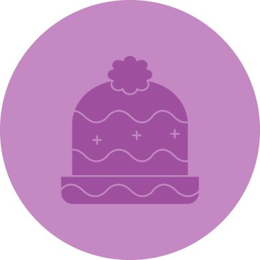 Pasta Simgesinin Vektör illüstrasyonu