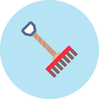 Balta düz simge, vektör illüstrasyonu