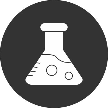 Kimyasal test simgesinin vektör çizimi