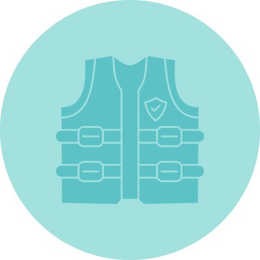 Sırt çantası simgesinin vektör çizimi