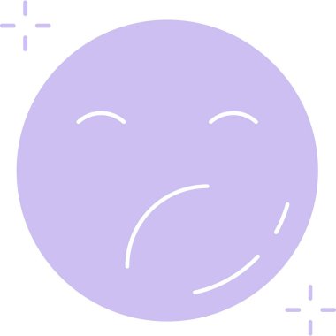 emoji. Web simgesi basit illüstrasyon