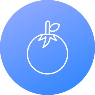 Eşsiz Elma Vektör Satırı Simgesi