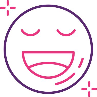 Emoji. Web simgesi basit tasarım