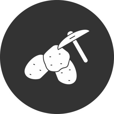 Gıda simgesinin vektör illüstrasyonu