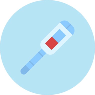 termometre simgesi vektör illüstrasyonu