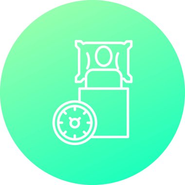 Eşsiz Pusula Vektör Satırı Simgesi