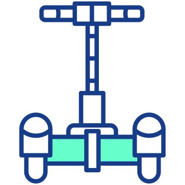 Dambıl. Web simgesi basit illüstrasyon