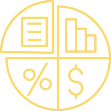 Çizelge. Web simgesi basit illüstrasyon