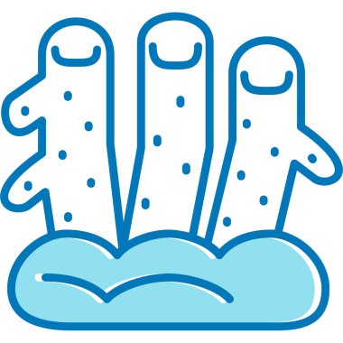 Şirin bir çizgi film karakterinin vektör çizimi