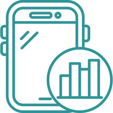 cep telefonu ikonu vektör illüstrasyonu